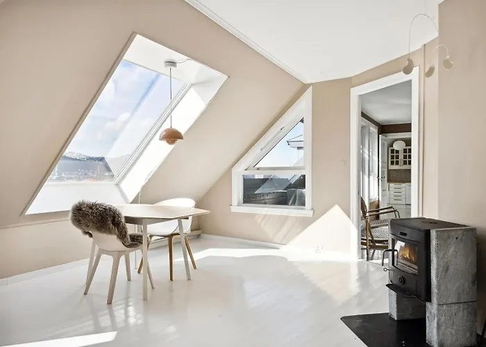 Rom I Loftsleilighet Med Utsikt 卑爾根